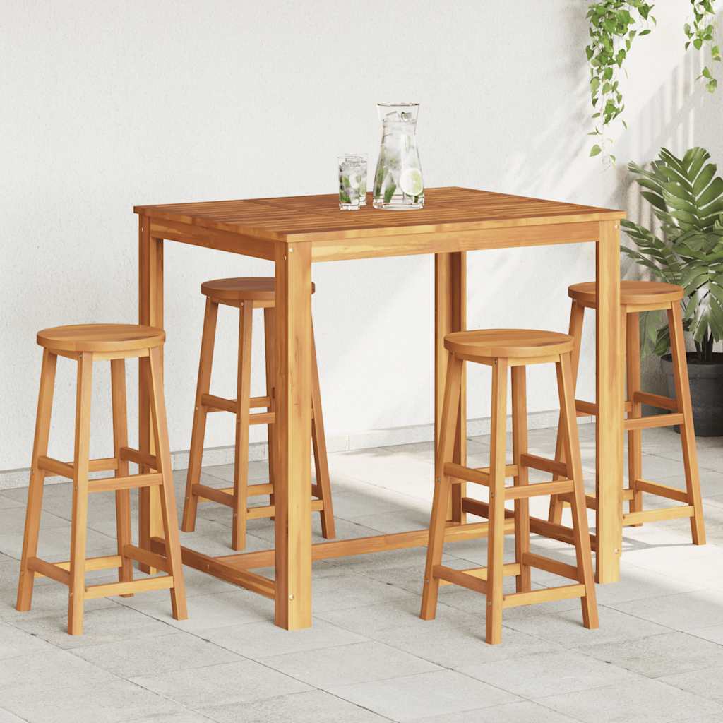 8720286107782_m_en_hd_1 vidaXL Bar Stools 4 pcs Solid Acacia Wood - Image 1