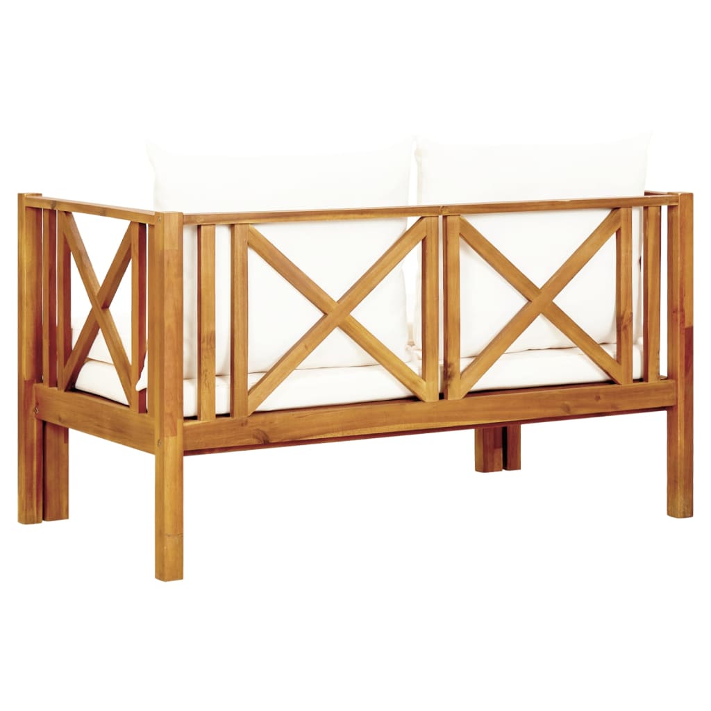 8720286107959_g_en_hd_4 vidaXL 2-Seater Garden Bench with Cushions 122 cm Solid Acacia Wood - Image 5