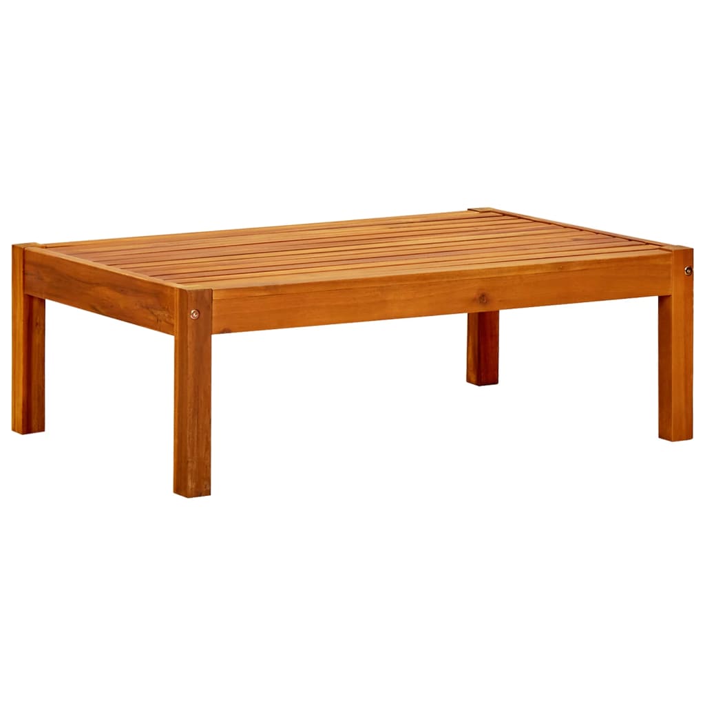 vidaXL Garden Table 85x57x29 cm Solid Acacia Wood