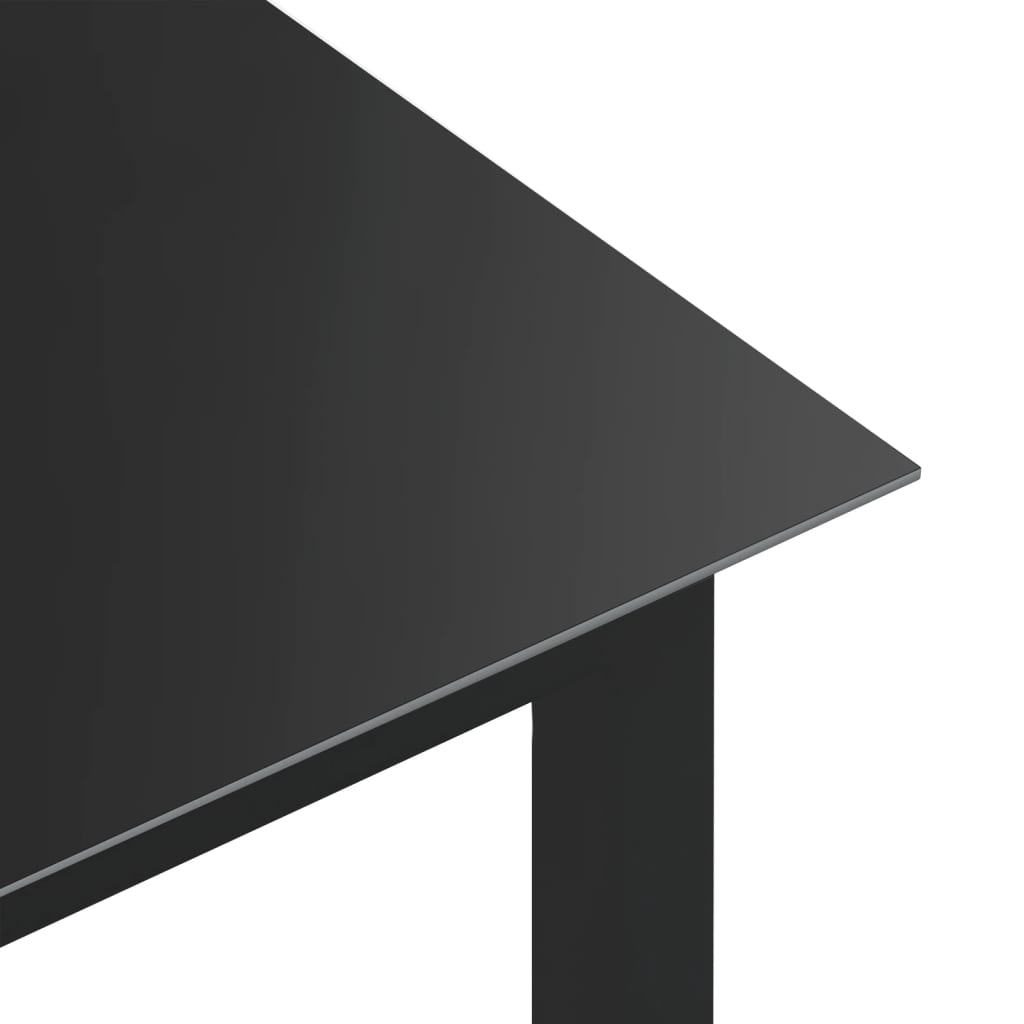 8720286108482_g_en_hd_3 vidaXL Garden Table Black 150x90x74 cm Aluminium and Glass - Image 4