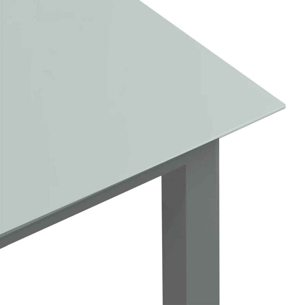 8720286108512_g_en_hd_3 vidaXL Garden Table Light Grey 150x90x74 cm Aluminium and Glass - Image 4