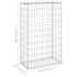 vidaXL Gabion Wall with Covers Galvanised Steel 60x30x100 cm - Image 7