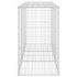 vidaXL Gabion Wall with Covers Galvanised Steel 200x60x100 cm - Image 6
