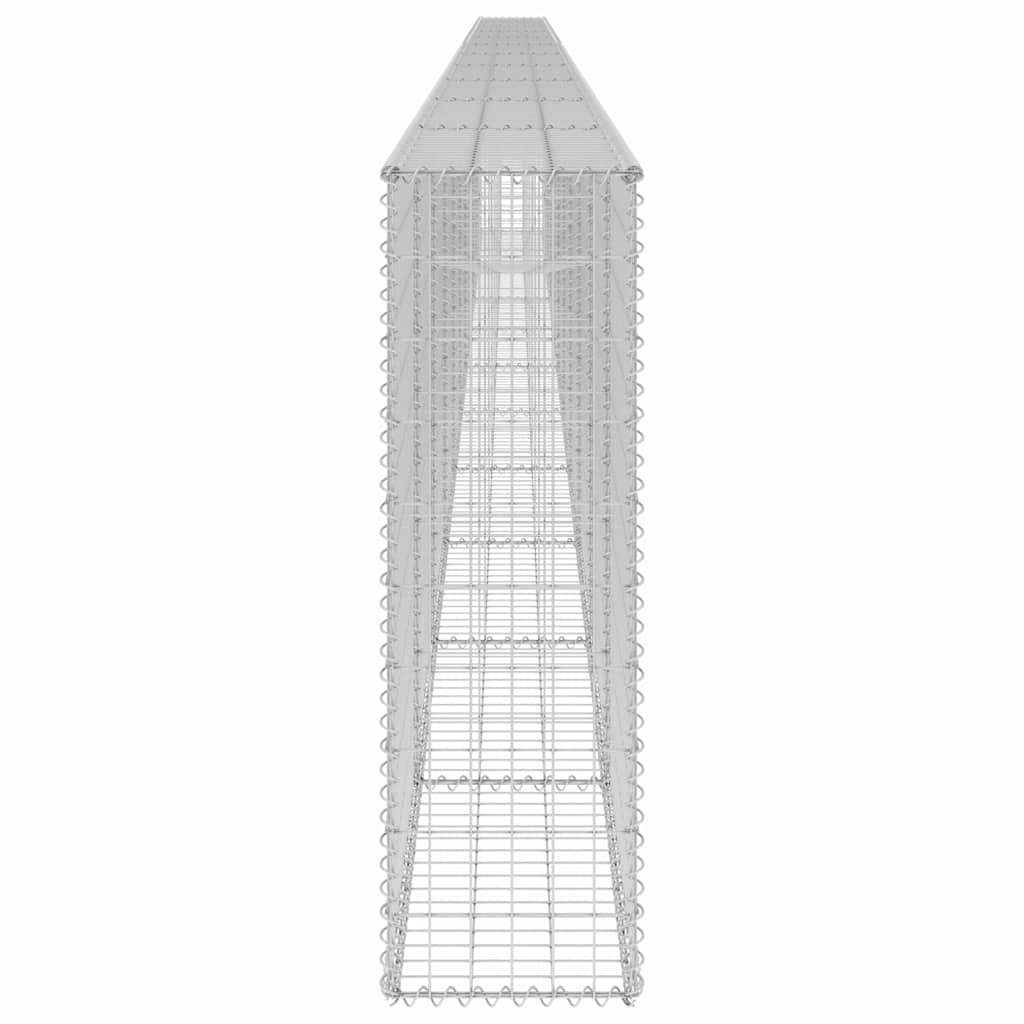 8720286110157_g_en_hd_3 vidaXL Gabion Wall with Covers Galvanised Steel 900x30x100 cm - Image 5