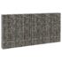 vidaXL Gabion Wall with Covers Galvanised Steel 300x30x150 cm
