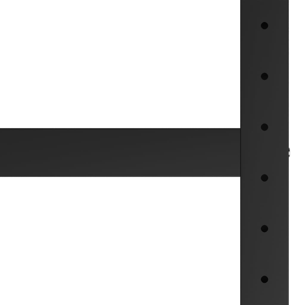 8720286111550_g_en_hd_3 vidaXL Work Bench Frame Metal 150x57x79 cm Black and Red - Image 4