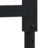 vidaXL Adjustable Work Bench Frames 2 pcs Metal 55x(69-95.5) cm Black - Image 10