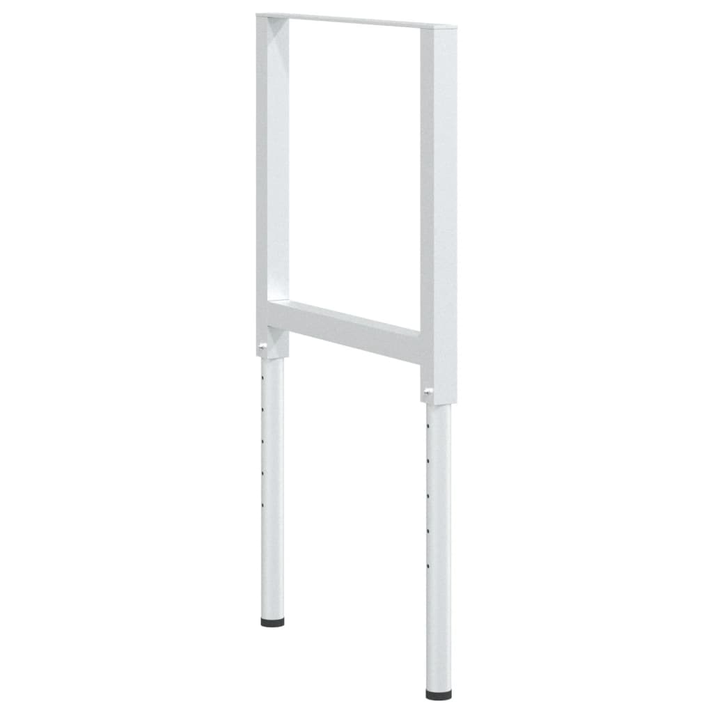 8720286111581_g_en_hd_5 vidaXL Adjustable Work Bench Frames 2 pcs Metal 55x(69-95.5) cm Grey - Image 7