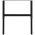 vidaXL Adjustable Work Bench Frames 2 pcs Metal 85x(69-95.5) cm Black - Image 3
