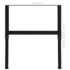 vidaXL Adjustable Work Bench Frames 2 pcs Metal 85x(69-95.5) cm Black - Image 9