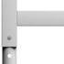 vidaXL Adjustable Work Bench Frames 2 pcs Metal 85x(69-95.5) cm Grey - Image 7