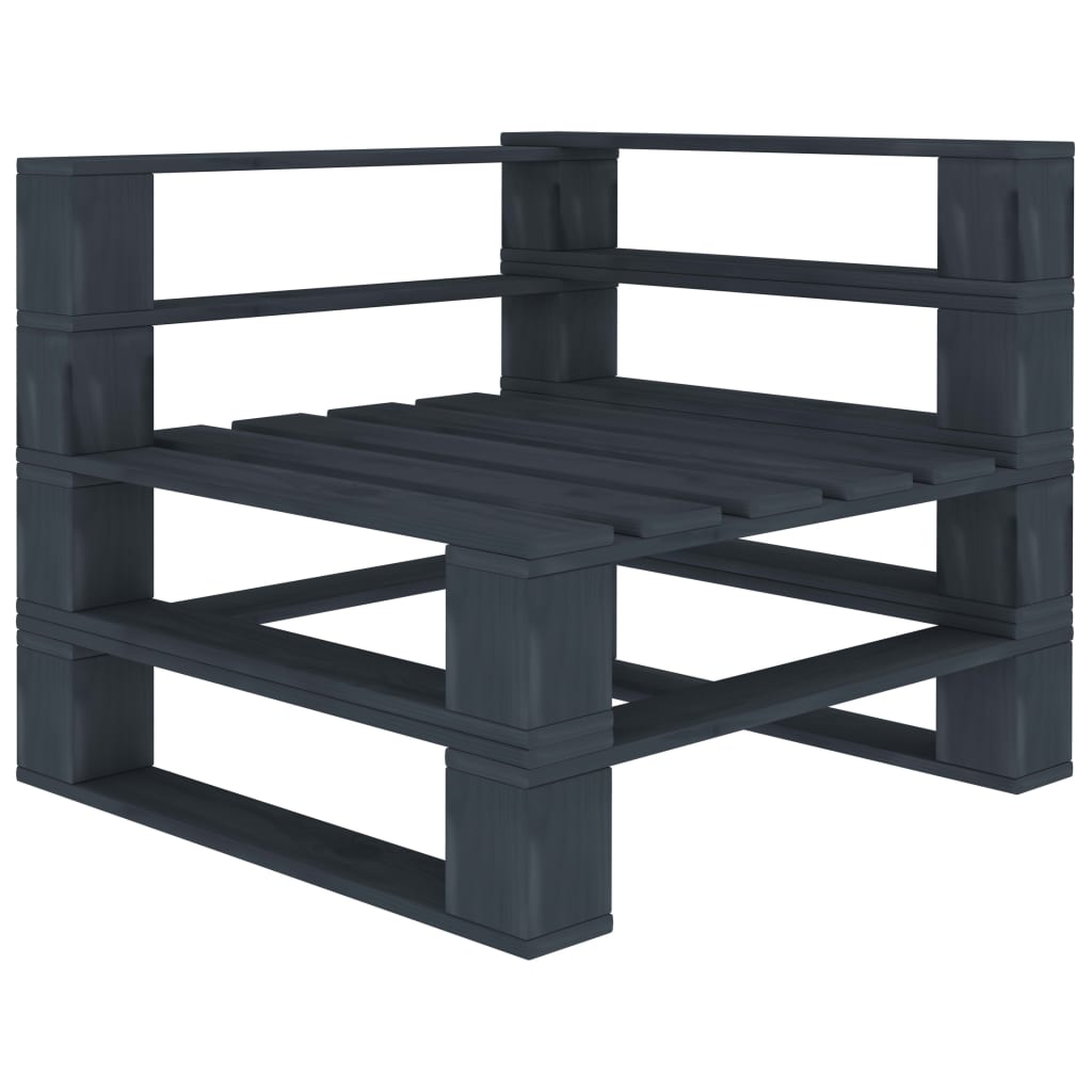 8720286113080_a_en_hd_1 vidaXL Garden Pallet Corner Sofa Wood Grey - Image 1
