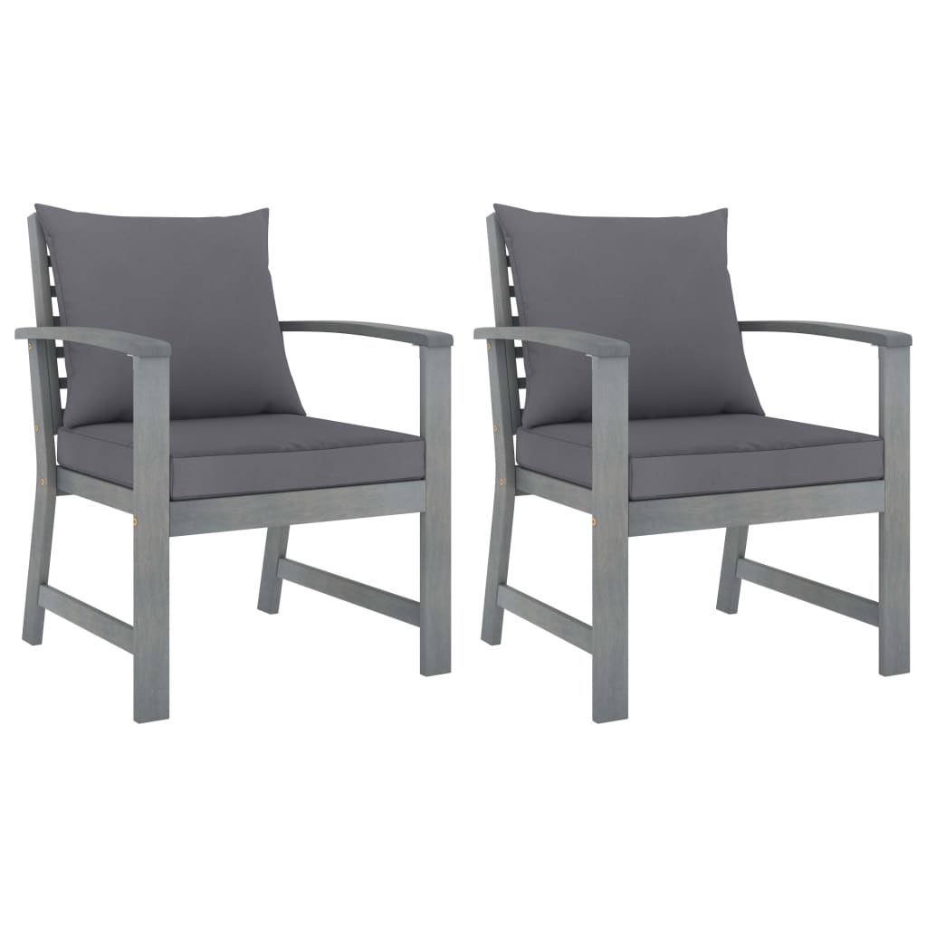8720286113462_a_en_hd_1 vidaXL Garden Chairs 2 pcs with Dark Grey Cushions Solid Acacia Wood - Image 1