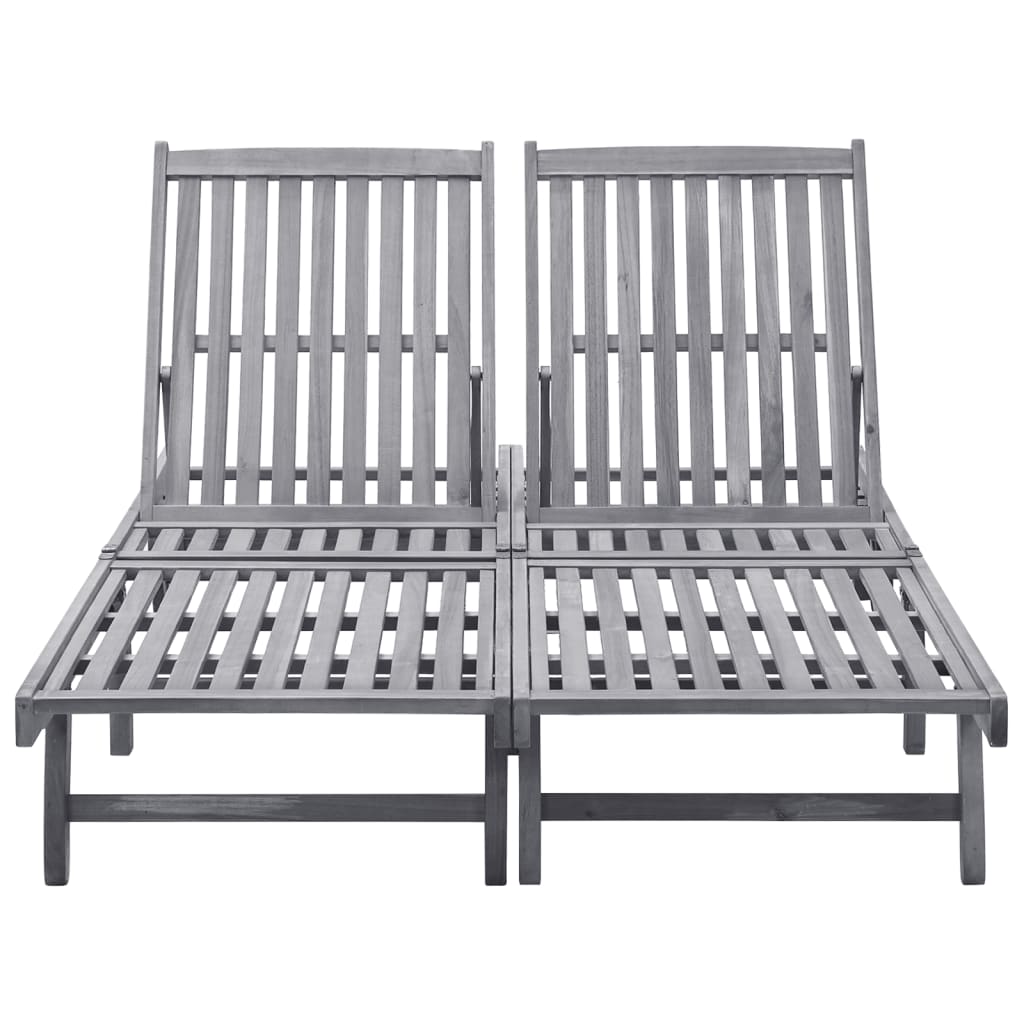8720286114490_g_en_hd_1 vidaXL 2-Person Sun Lounger Solid Acacia Wood - Image 2
