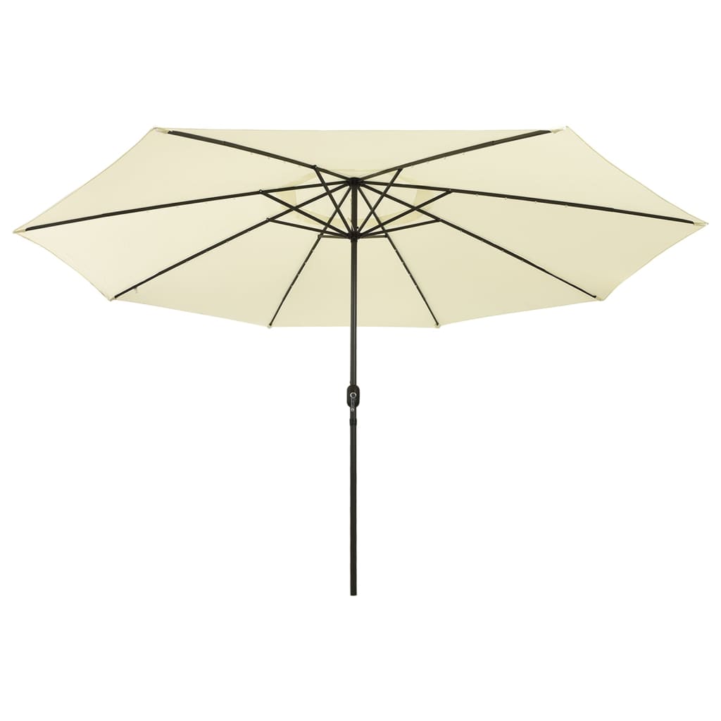 8720286115060_g_en_hd_2 vidaXL Garden Parasol with LED Lights 400 cm Sand - Image 3