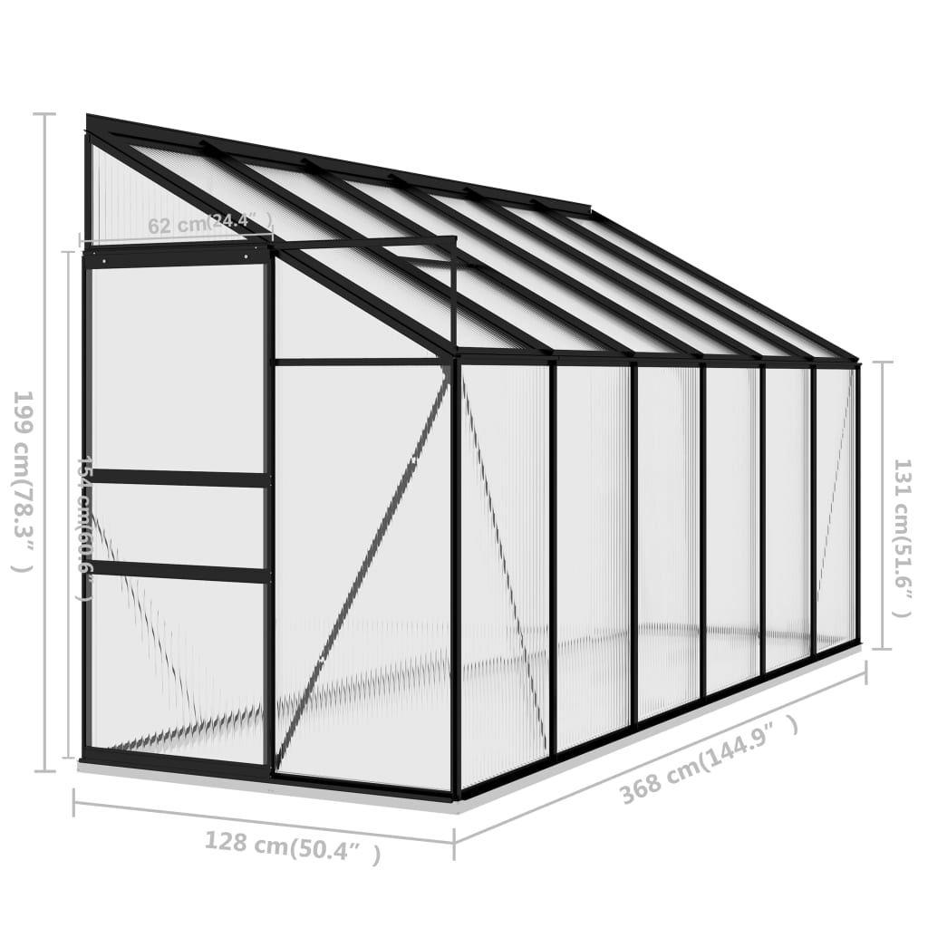 8720286115640_g_en_hd_7 vidaXL Greenhouse Anthracite Aluminium 7.77 m³ - Image 9