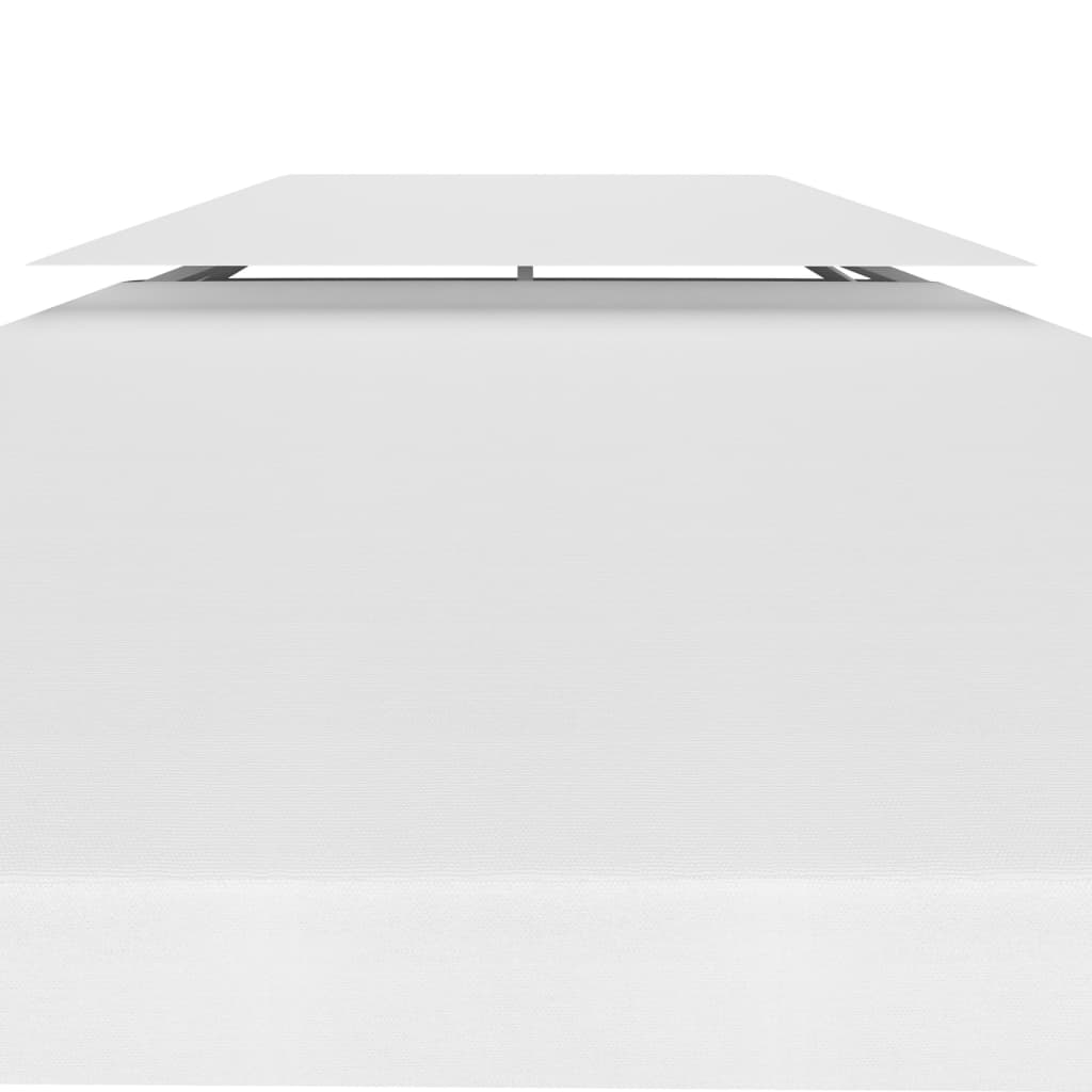 8720286115855_g_en_hd_3 vidaXL 2-Tier Gazebo Top Cover 310 g/m² 3x3 m White - Image 4