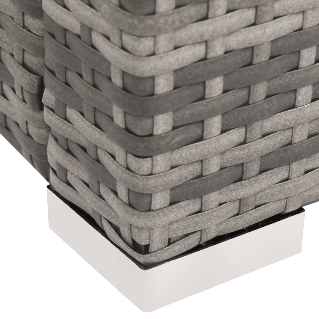 8720286116210_g_en_hd_5 vidaXL Double Sun Lounger Poly Rattan Grey - Image 6