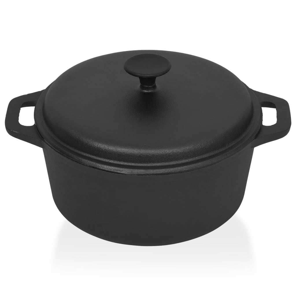 8720286116517_g_en_hd_1 vidaXL Pot Ø26.5 cm Cast Iron - Image 2