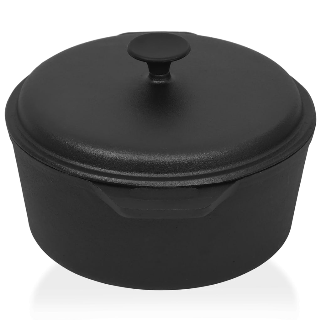 8720286116517_g_en_hd_2 vidaXL Pot Ø26.5 cm Cast Iron - Image 3
