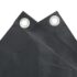 vidaXL Balcony Screen Anthracite 90x500 cm Oxford Fabric - Image 3