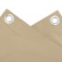 vidaXL Balcony Screen Beige 90x300 cm Oxford Fabric - Image 3