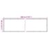 vidaXL Balcony Screen Beige 90x300 cm Oxford Fabric - Image 6