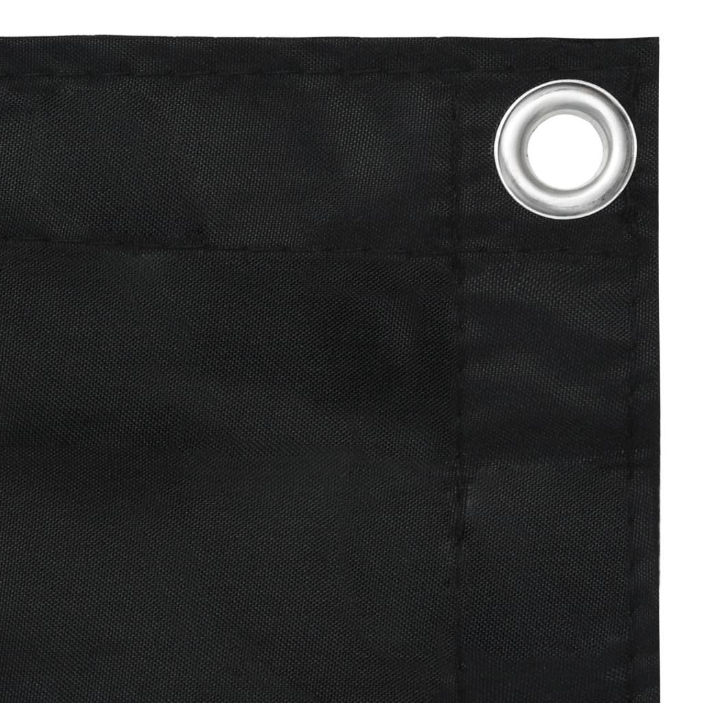 8720286118610_g_en_hd_2 vidaXL Balcony Screen Black 90x300 cm Oxford Fabric - Image 3