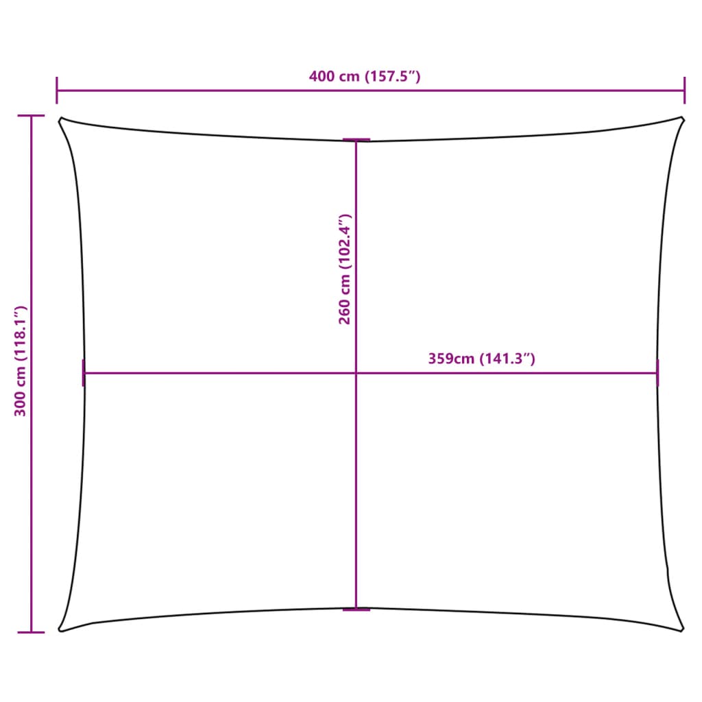 8720286119013_g_en_hd_8 vidaXL Sunshade Sail Oxford Fabric Rectangular 3x4 m Anthracite - Image 10