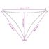 vidaXL Sunshade Sail Oxford Fabric Triangular 2.5x2.5x3.5 m Anthracite - Image 10
