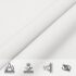 vidaXL Sunshade Sail Oxford Fabric Rectangular 3x4 m White - Image 8