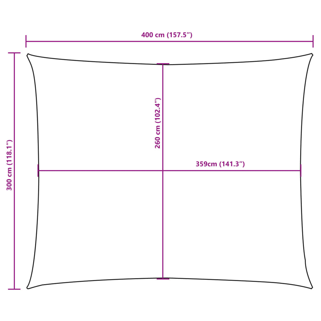 8720286120668_g_en_hd_8 vidaXL Sunshade Sail Oxford Fabric Rectangular 3x4 m White - Image 10