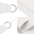 vidaXL Sunshade Sail Oxford Fabric Rectangular 3x5 m White - Image 7
