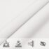 vidaXL Sunshade Sail Oxford Fabric Rectangular 3x6 m White - Image 8