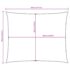 vidaXL Sunshade Sail Oxford Fabric Rectangular 3.5x4.5 m White - Image 10