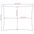 vidaXL Sunshade Sail Oxford Fabric Rectangular 4x5 m White - Image 10