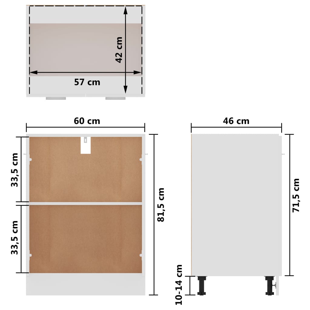 8720286131756_g_en_hd_9 vidaXL Bottom Cabinet Lyon White 60x46x81.5 cm Engineered Wood - Image 10