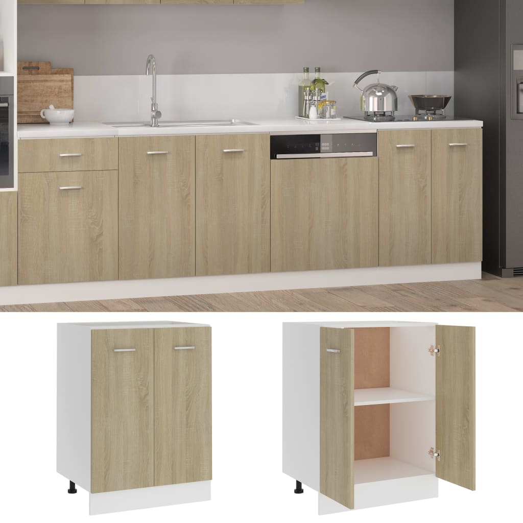8720286131787_g_en_hd_1 vidaXL Bottom Cabinet Lyon Sonoma Oak 60x46x81.5 cm Engineered Wood - Image 2