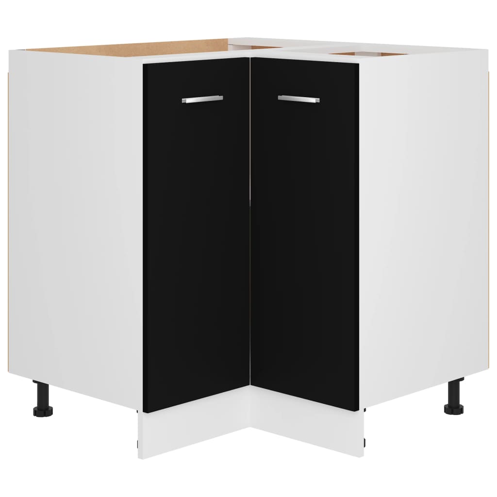 8720286132807_a_en_hd_1 vidaXL Corner Bottom Cabinet Lyon Black 75.5x75.5x81.5 cm Engineered Wood - Image 2