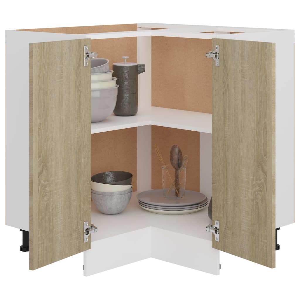 8720286132821_g_en_hd_2 vidaXL Corner Bottom Cabinet Lyon Sonoma Oak 75.5x75.5x81.5 cm Engineered Wood - Image 4