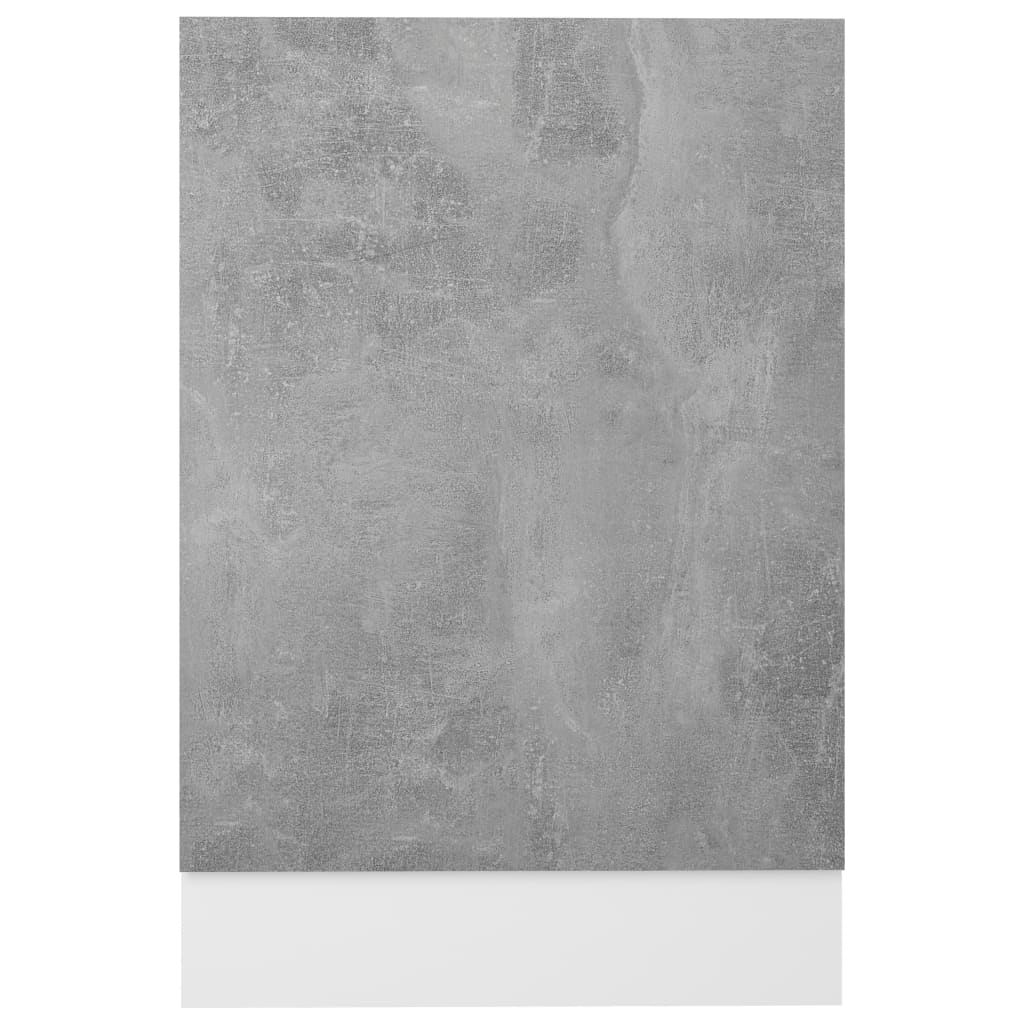 8720286133484_g_en_hd_2 vidaXL Dishwasher Panel Concrete Grey 45x3x67 cm Engineered Wood - Image 4