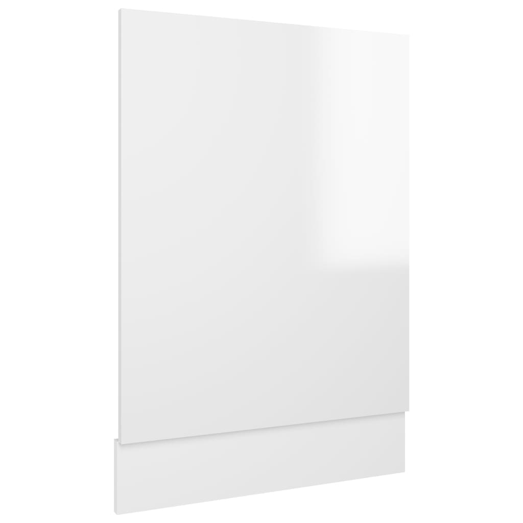 8720286133491_a_en_hd_1 vidaXL Dishwasher Panel Lyon High Gloss White 45x3x67 cm Engineered Wood - Image 2