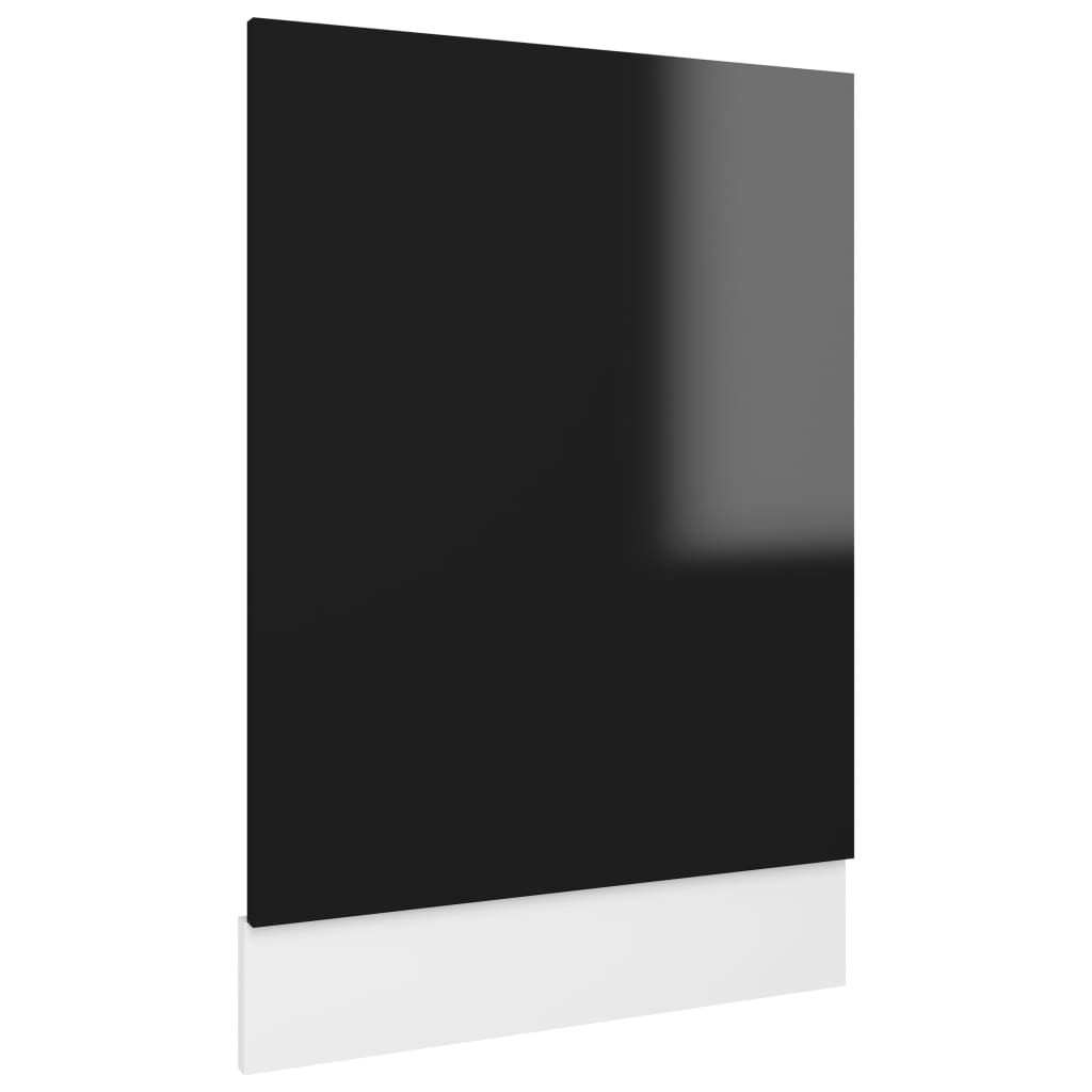 8720286133507_a_en_hd_1 vidaXL Dishwasher Panel Lyon High Gloss Black 45x3x67 cm Engineered Wood - Image 2