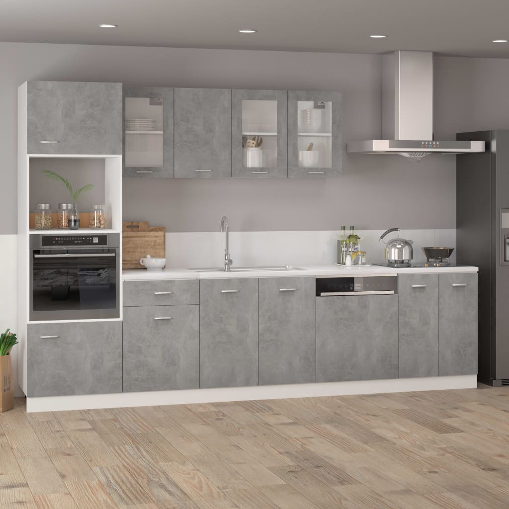 8720286133569_g_en_hd_1 vidaXL Dishwasher Panel Lyon Concrete Grey 59.5x3x67 cm Engineered Wood - Image 3