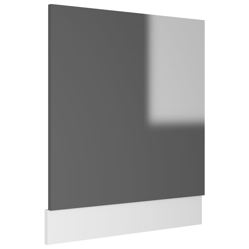 8720286133590_a_en_hd_1 vidaXL Dishwasher Panel Lyon High Gloss Grey 59.5x3x67 cm Engineered Wood - Image 2