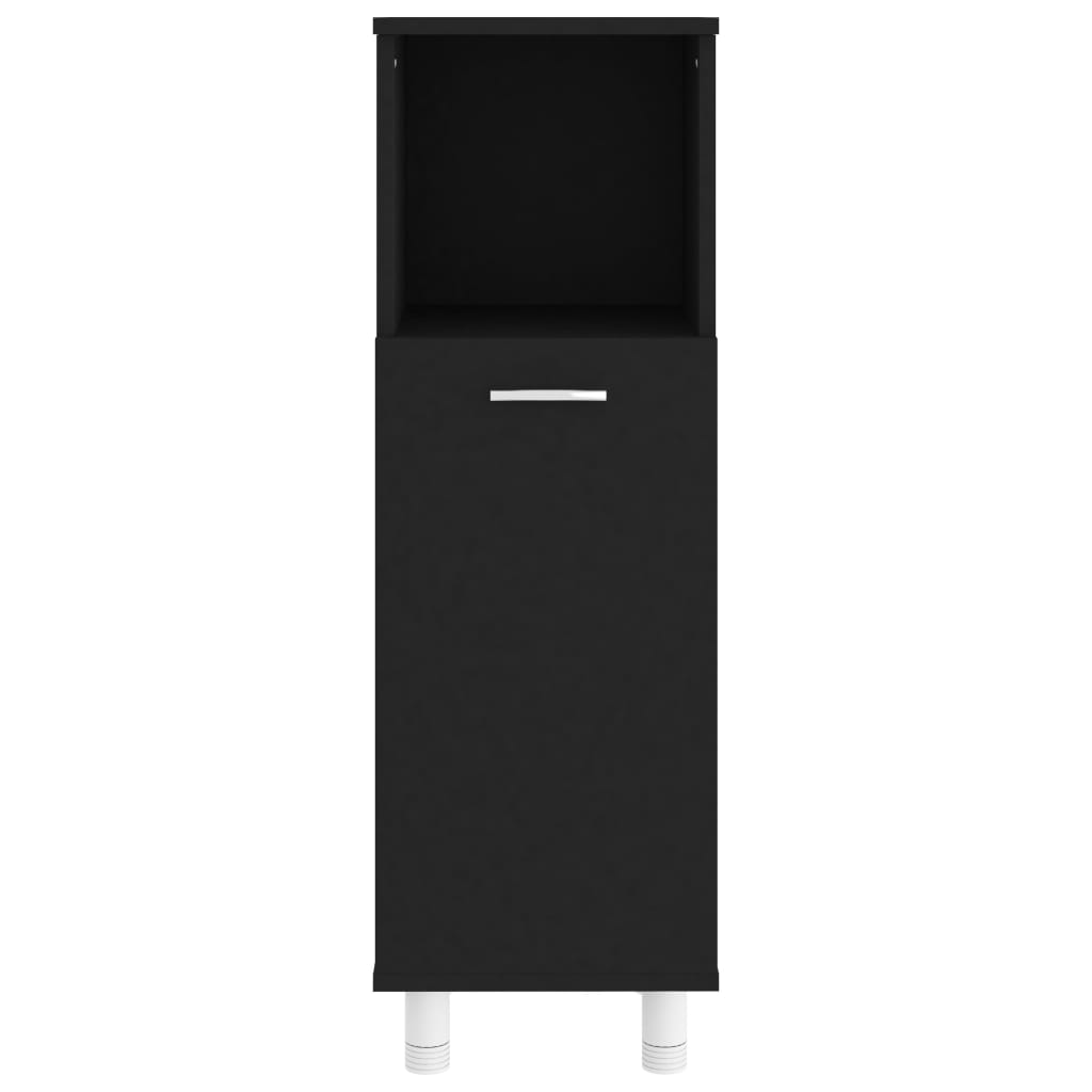 8720286133613_g_en_hd_3 vidaXL Bathroom Cabinet Black 30x30x95 cm Engineered Wood - Image 5