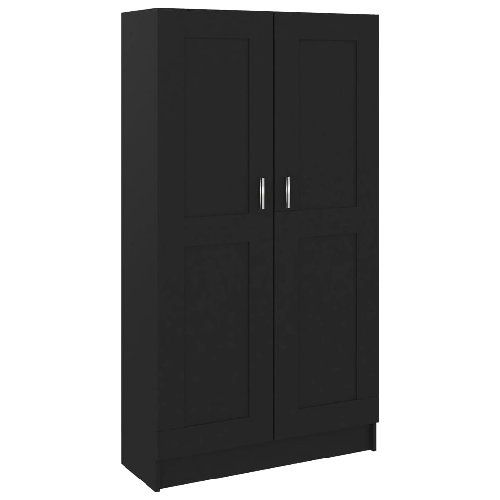 8720286134061_a_en_hd_1 vidaXL Book Cabinet Black 82.5x30.5x150 cm Engineered Wood - Image 2