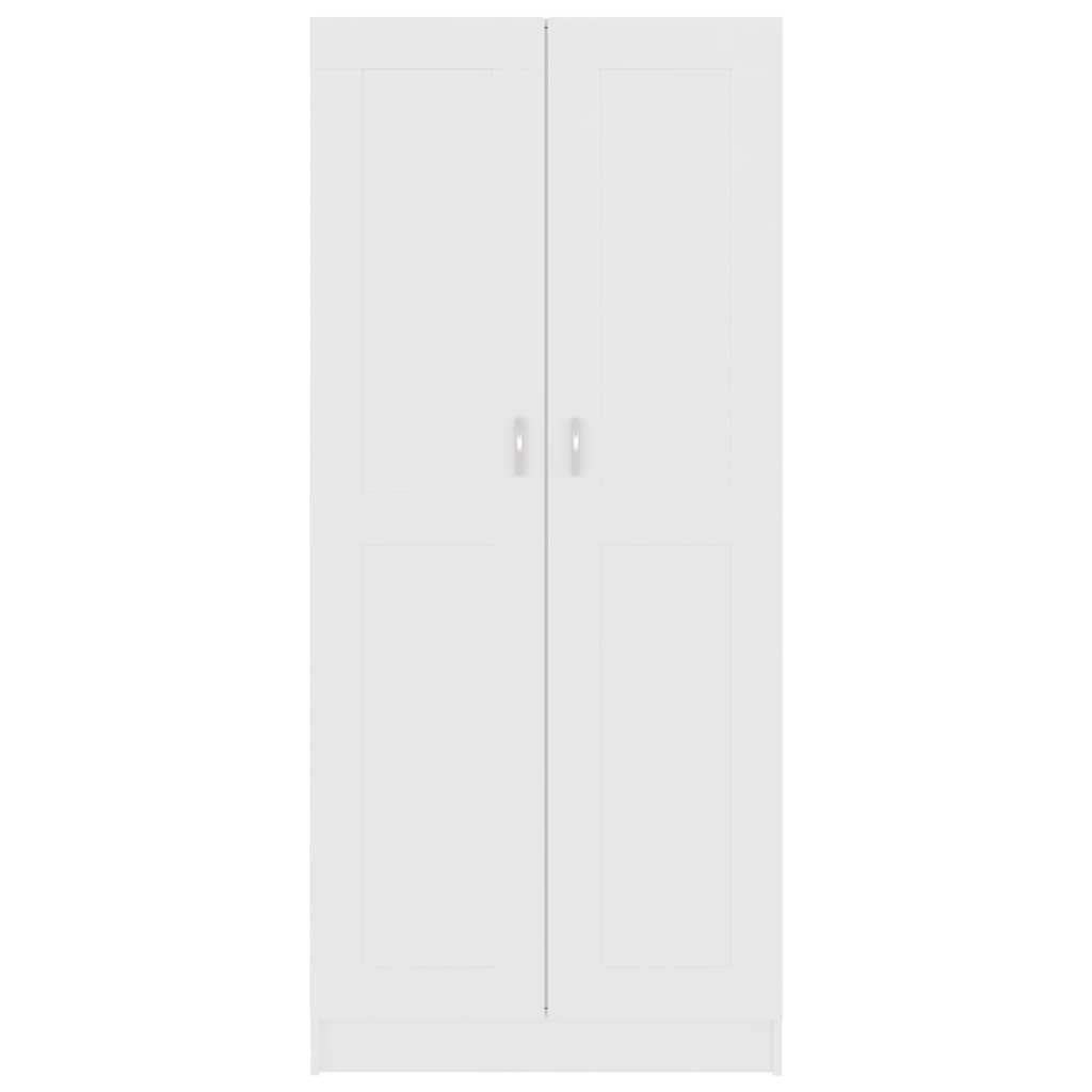 8720286134146_g_en_hd_4 vidaXL Book Cabinet White 82.5x30.5x185.5 cm Engineered Wood - Image 7