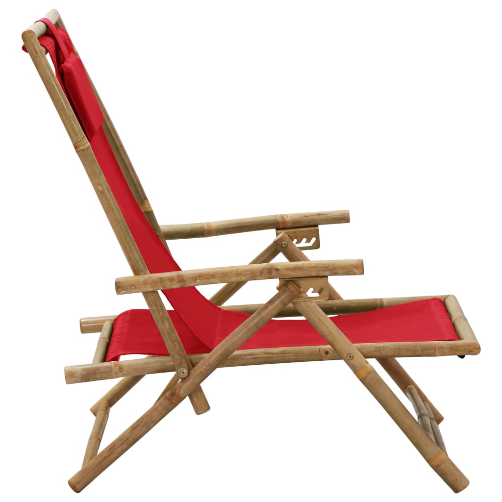 8720286135358_g_en_hd_2 vidaXL Reclining Relaxing Chair Red Bamboo and Fabric - Image 3