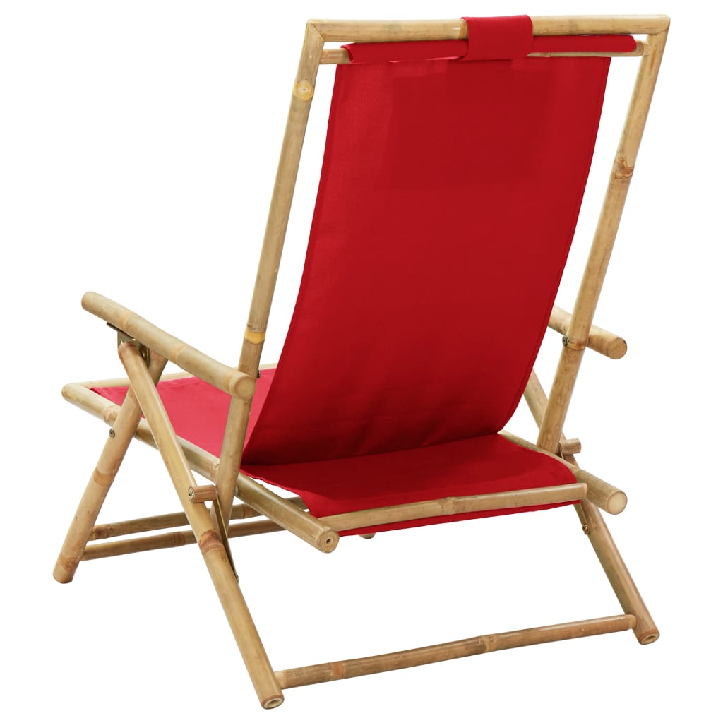 8720286135358_g_en_hd_4 vidaXL Reclining Relaxing Chair Red Bamboo and Fabric - Image 5